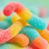 Sour worms gummy Sour Worms